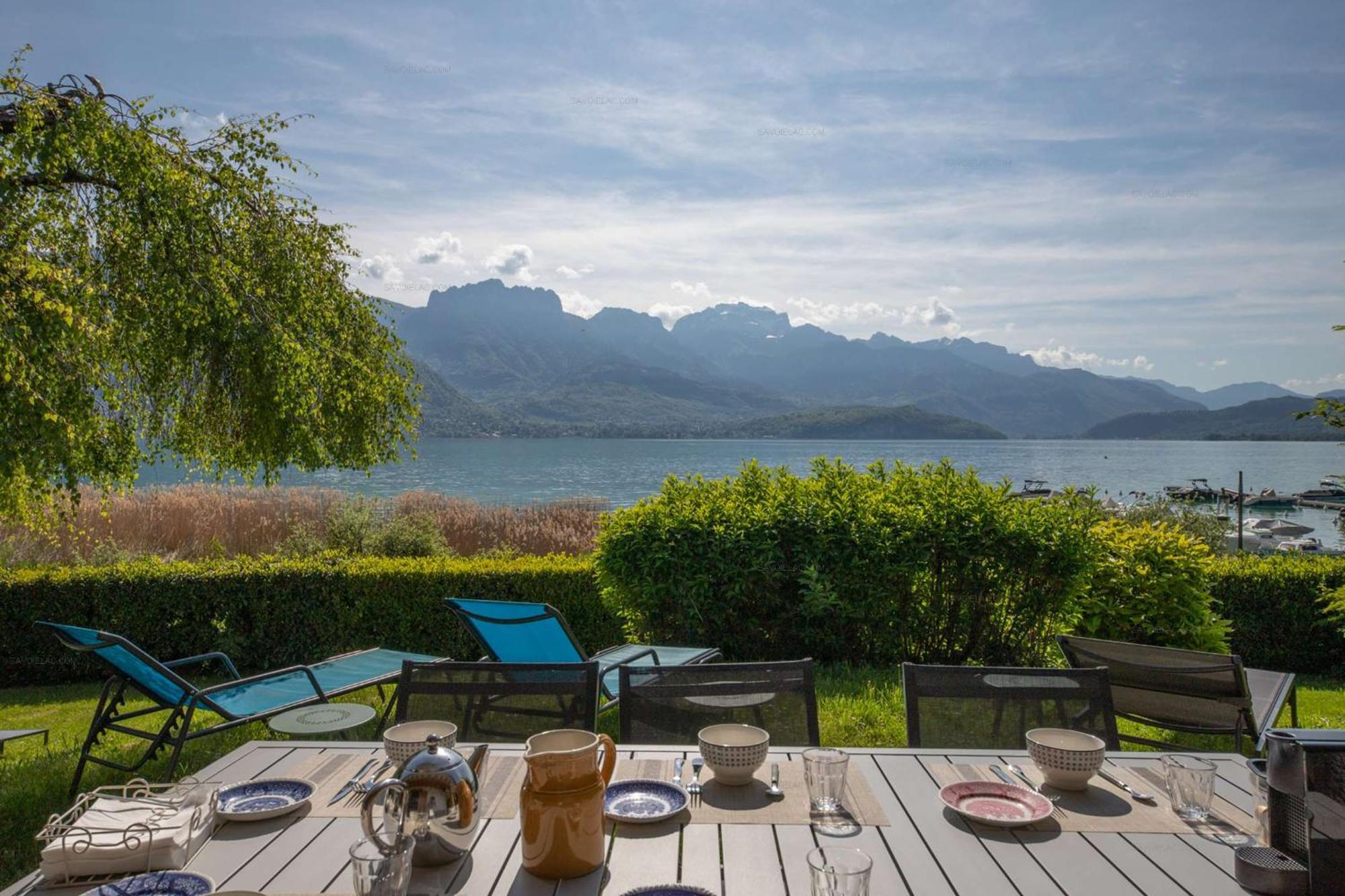 Savoielac - Lac D'Annecy - Sevrier - Bord De Lac : Villa Poisson Rouge ภายนอก รูปภาพ